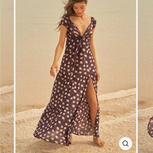 Maaji Starry Night Maxi Dress - Navy and Cream